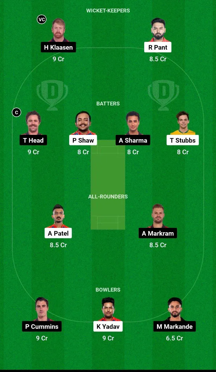 DC vs SRH