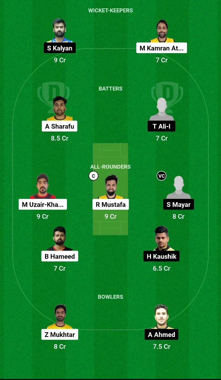 ABD vs AJM Dream11 Team