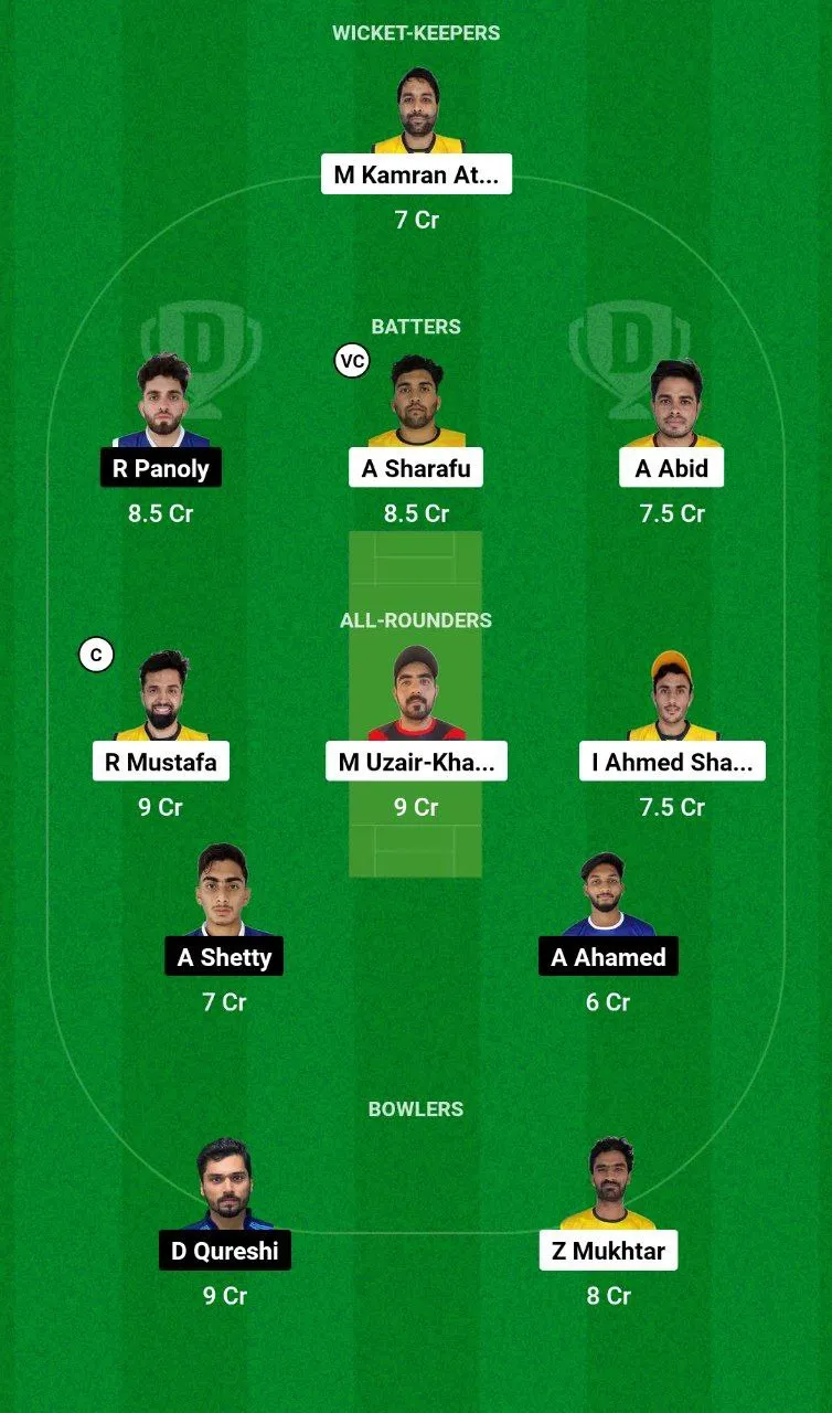 ABD vs DUB Dream11 Team