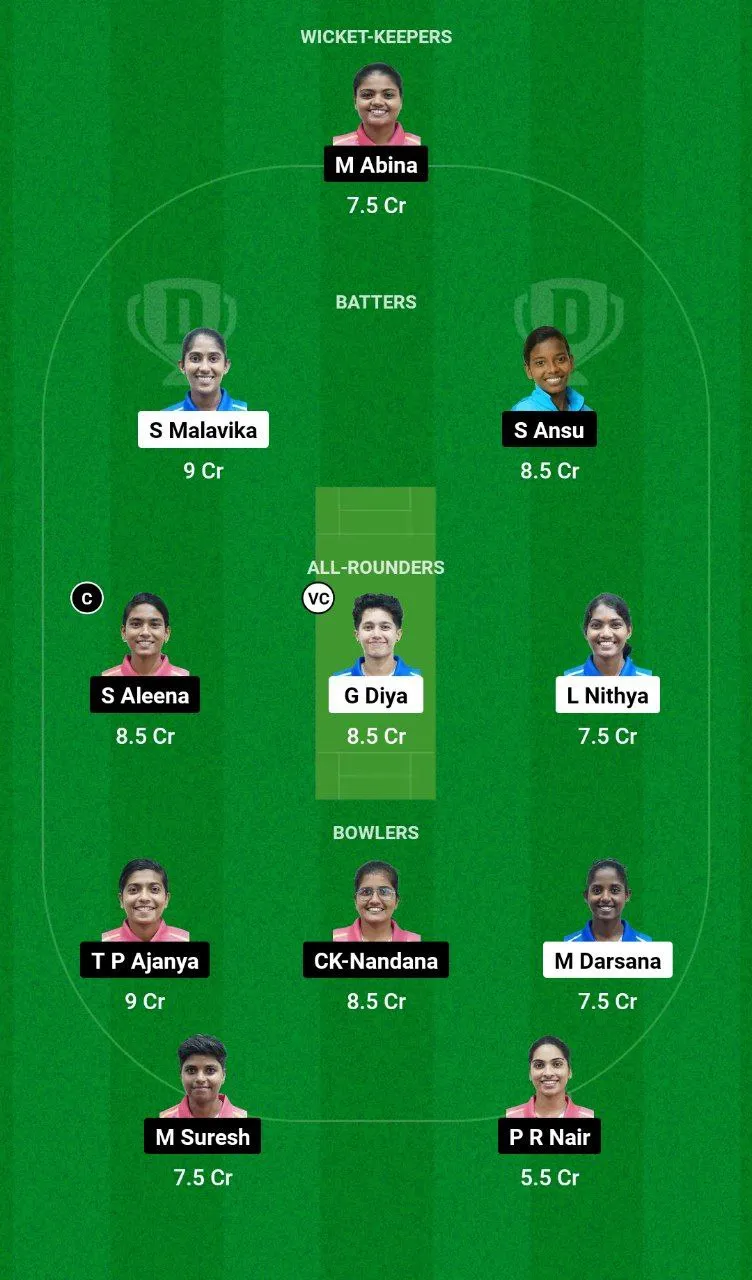 SAP vs EME Dream11 Team 1
