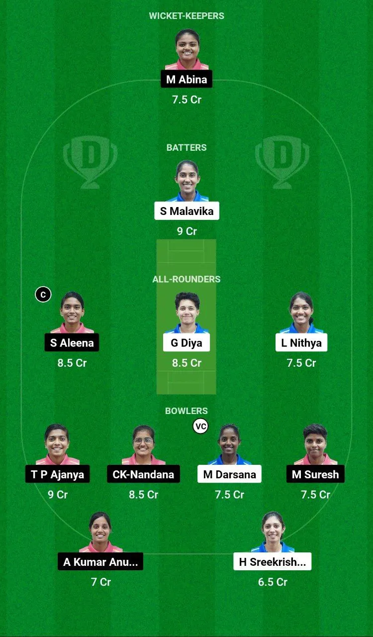 SAP vs EME Dream11 Team 2
