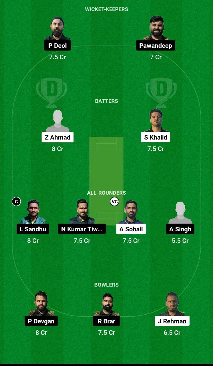 MAR vs SEP Dream11 Team 2