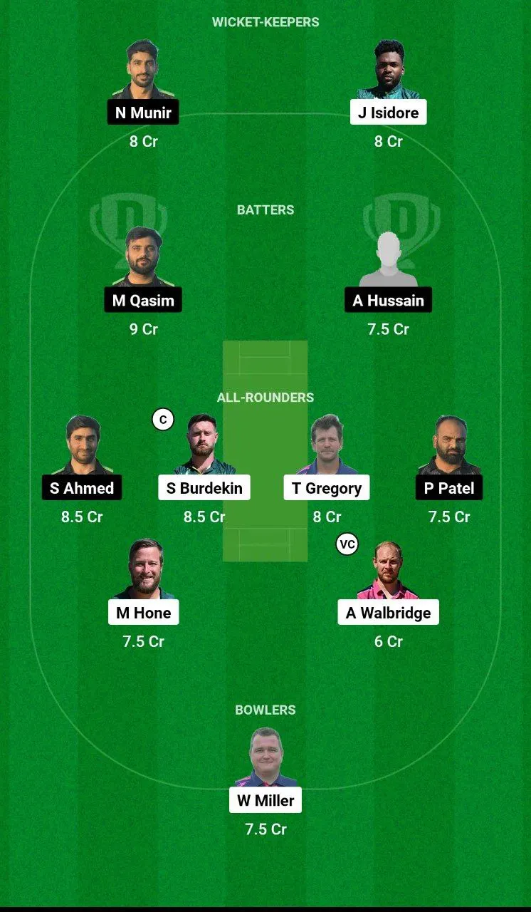 BFC vs LQ Dream11 Team 2
