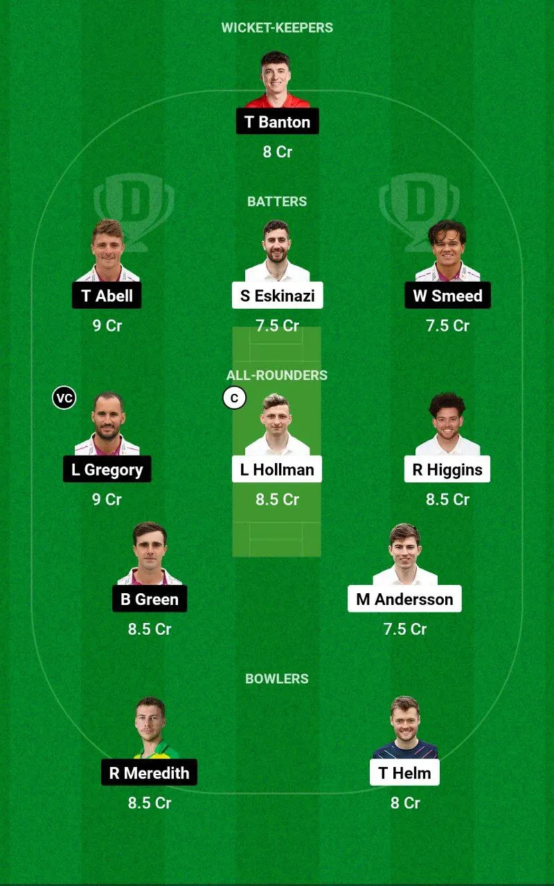 MID vs SOM Dream11 Team