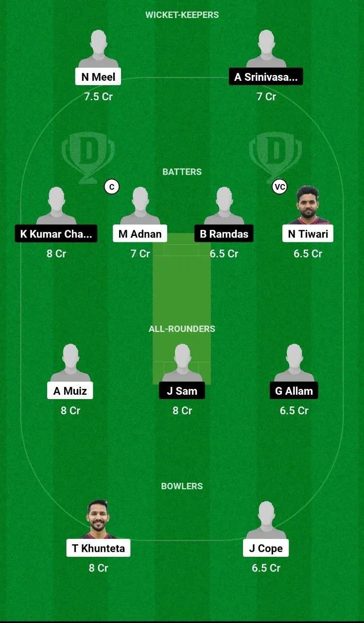 VCC vs OST Dream11 Team