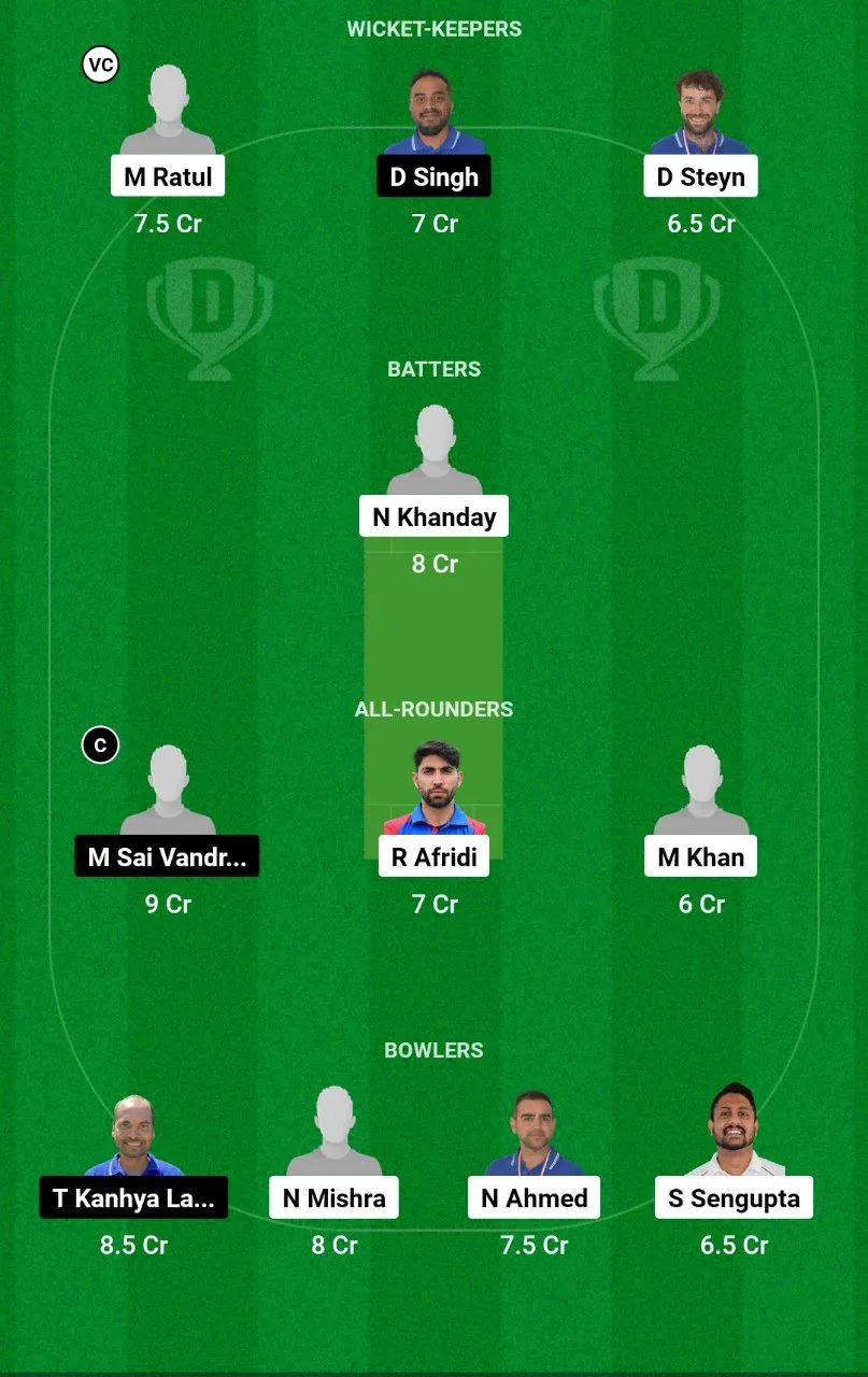 BRN vs PRB Dream11 Team