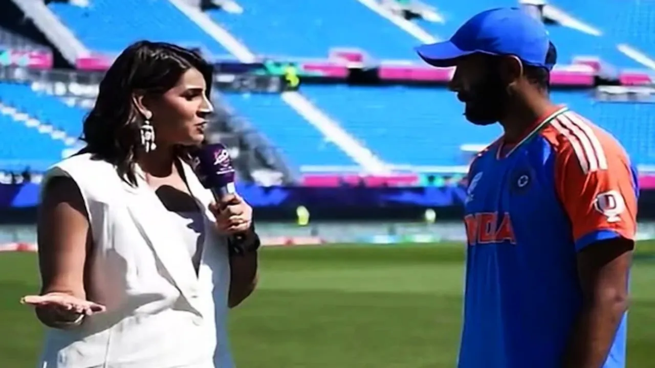 Jasprit Bumrah With Sanjana Ganesan