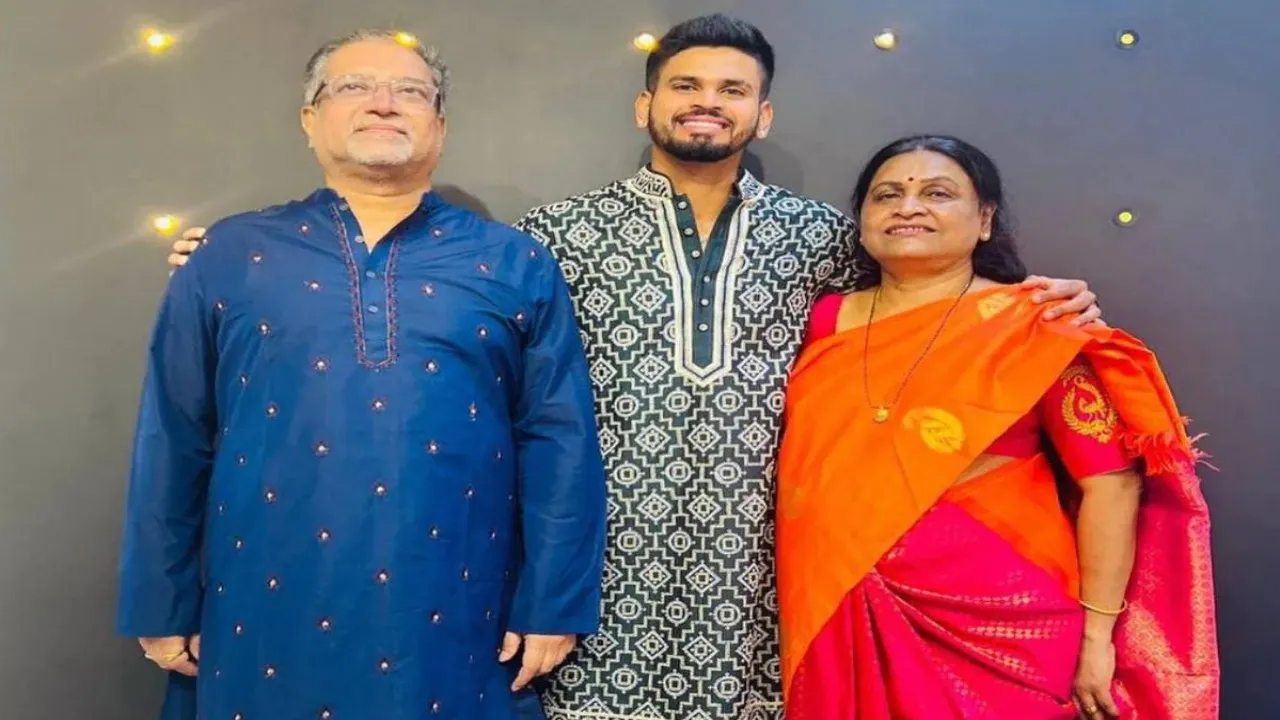 Shreyas Iyer Parents