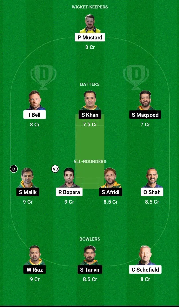 EDC vs PNC Dream11 Team