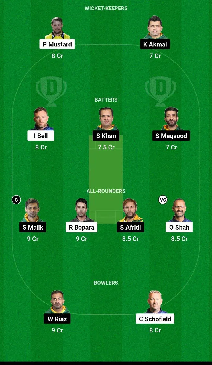 EDC vs PNC Dream11 Team