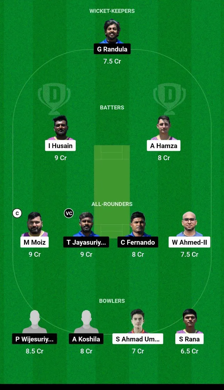 BUG vs LIO Dream11 Team
