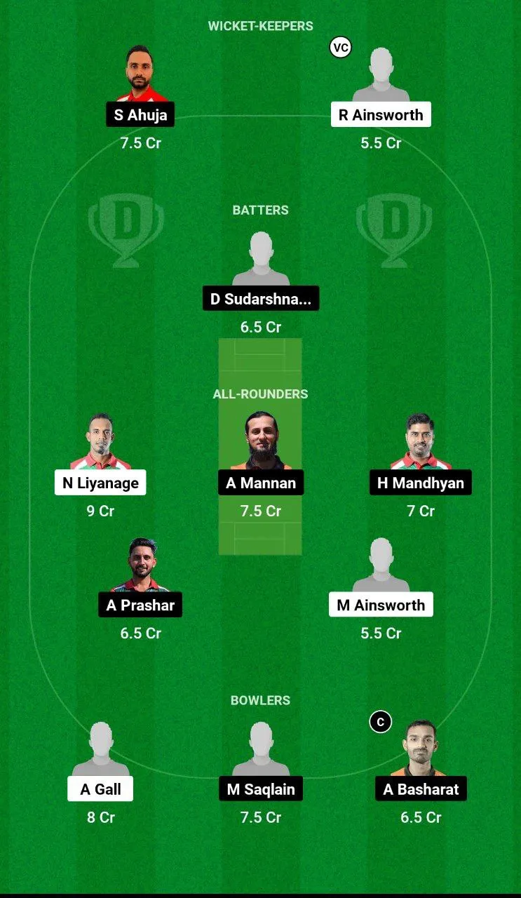 DK vs ROT Dream11 Team