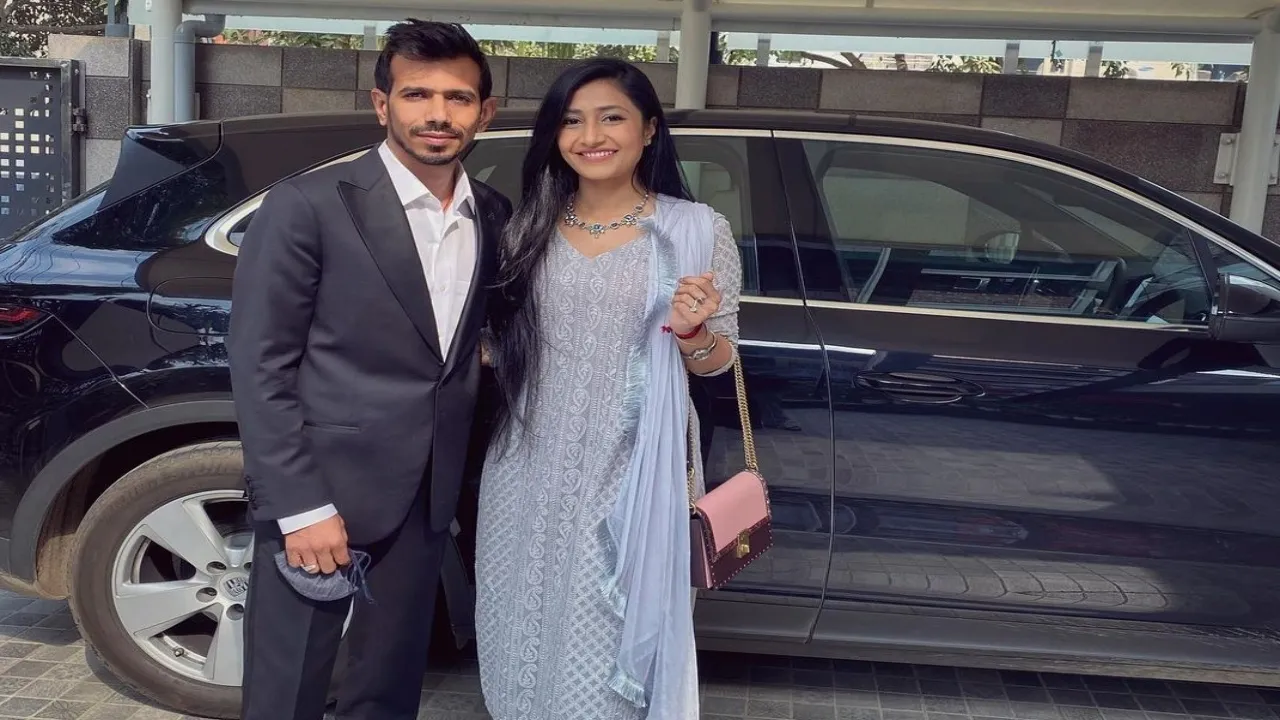Yuzvendra Chahal and Dhanshree Varma