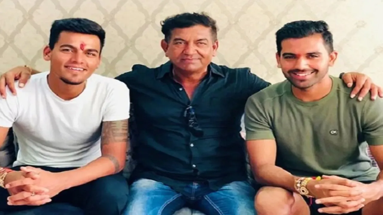 Deepak Chahar's Father