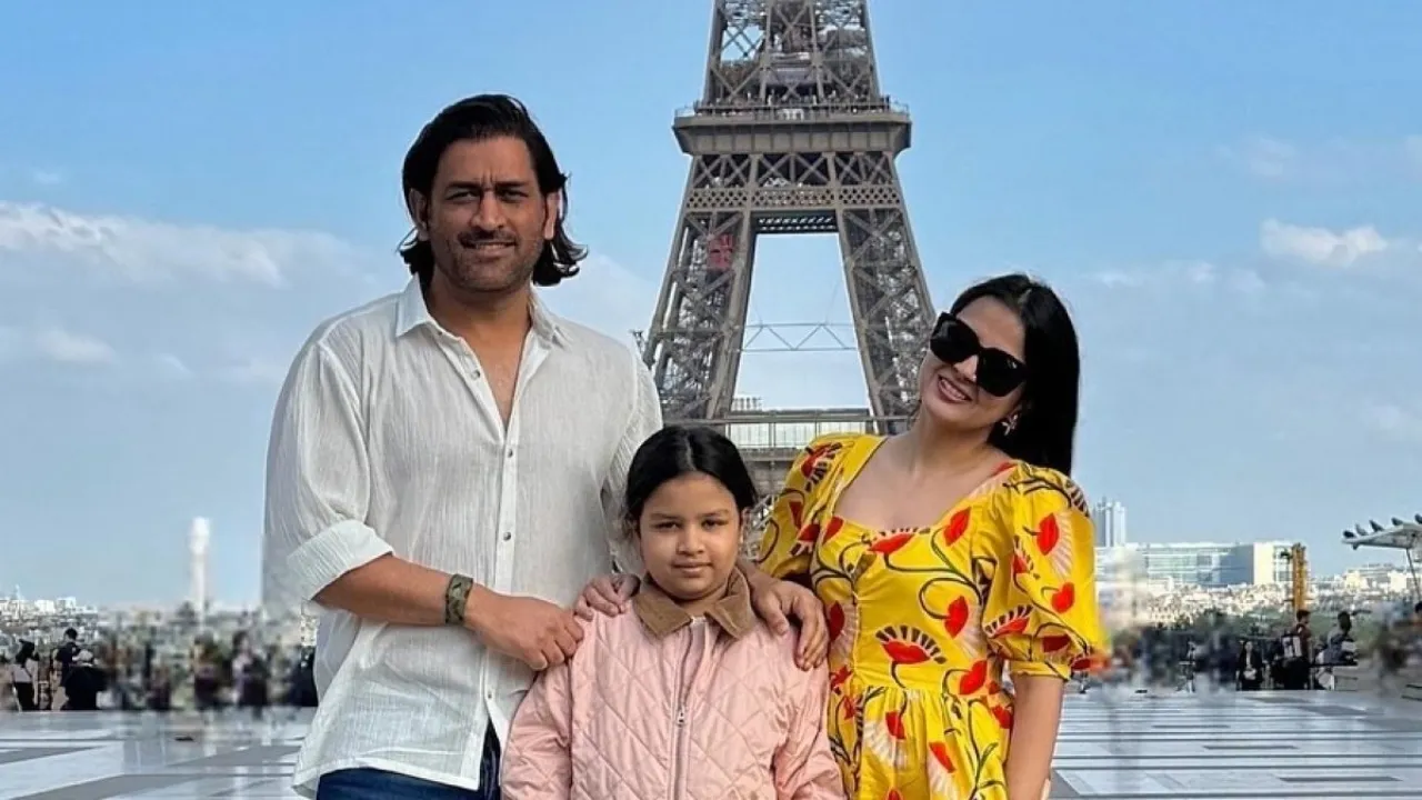 MS Dhoni's Family