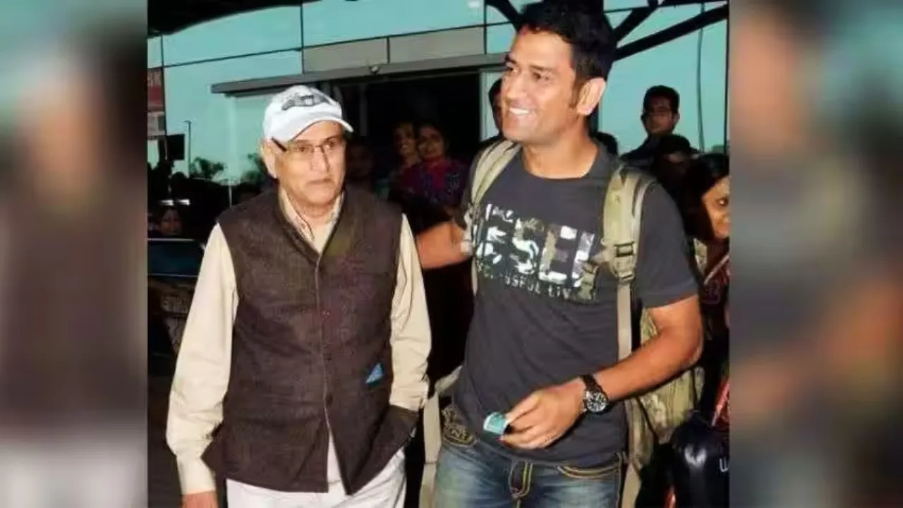MS Dhoni's Father