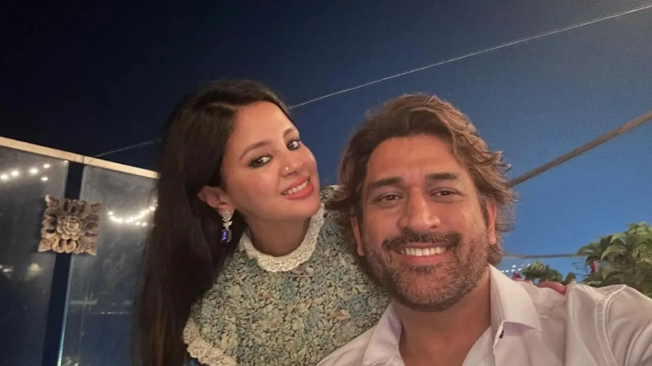 MS Dhoni's Wife Sakshi Dhoni