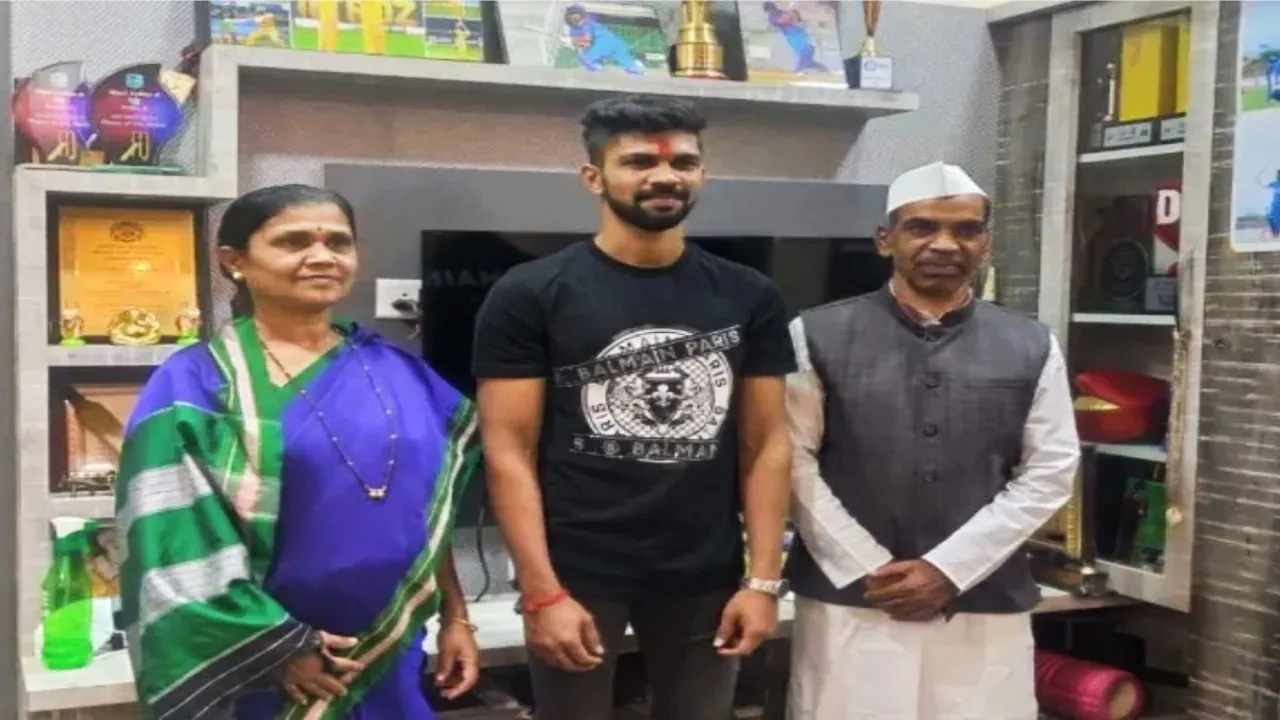 Ruturaj Gaikwad' Parents