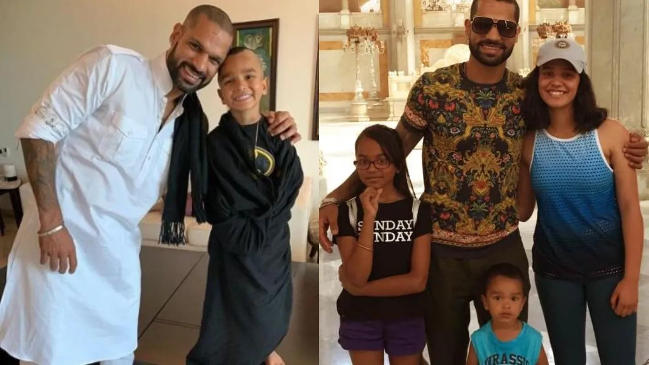 Shikhar Dhawan's Children