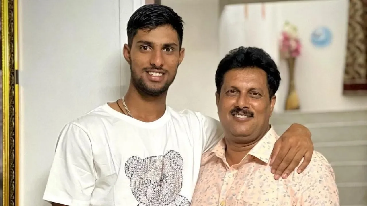 Tilak Varma's Father