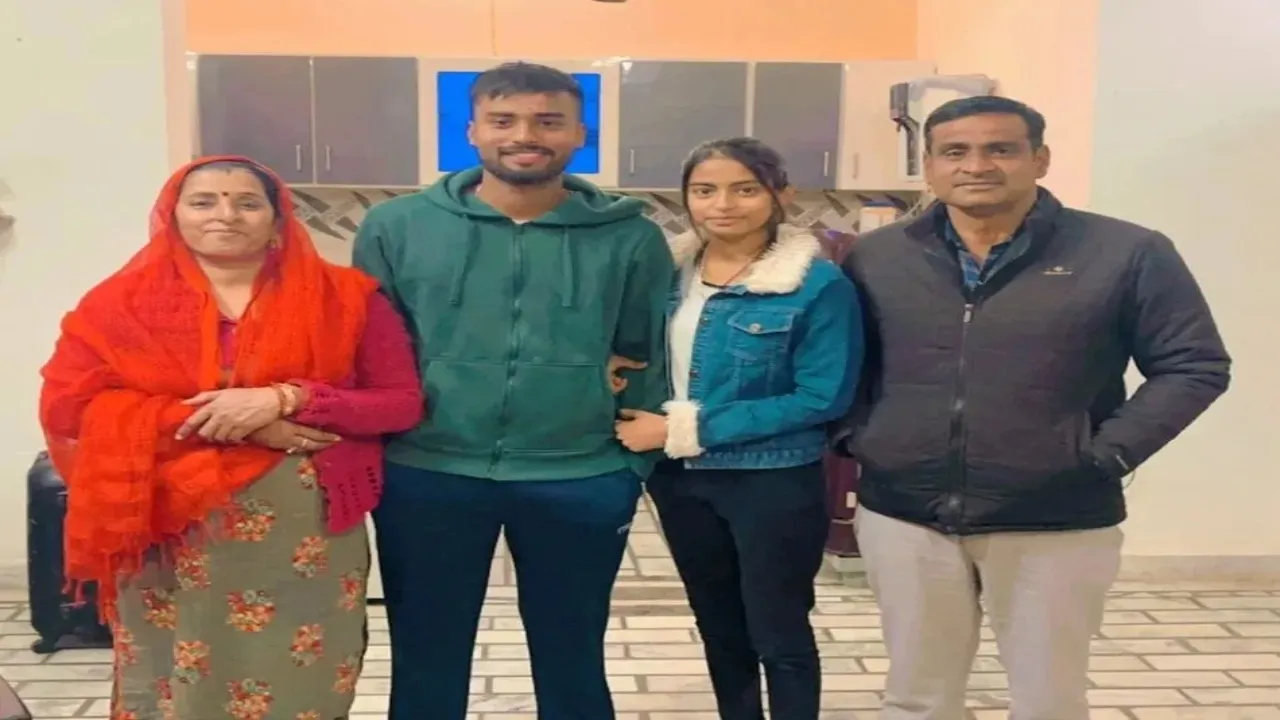 Manav Suthar Family