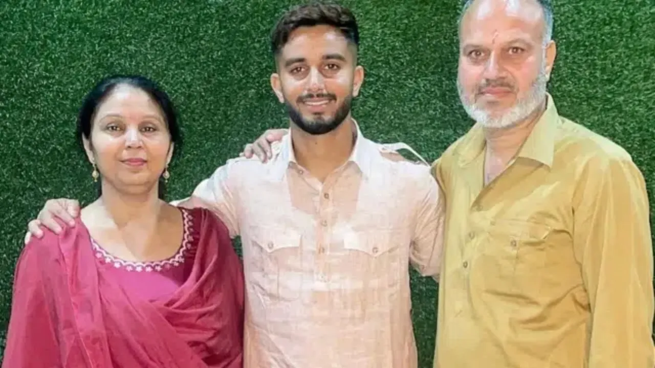 Mayank Markande Family