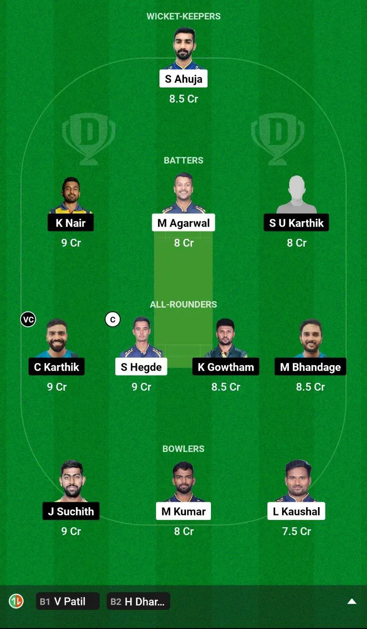 BB vs MW Dream11 Prediction