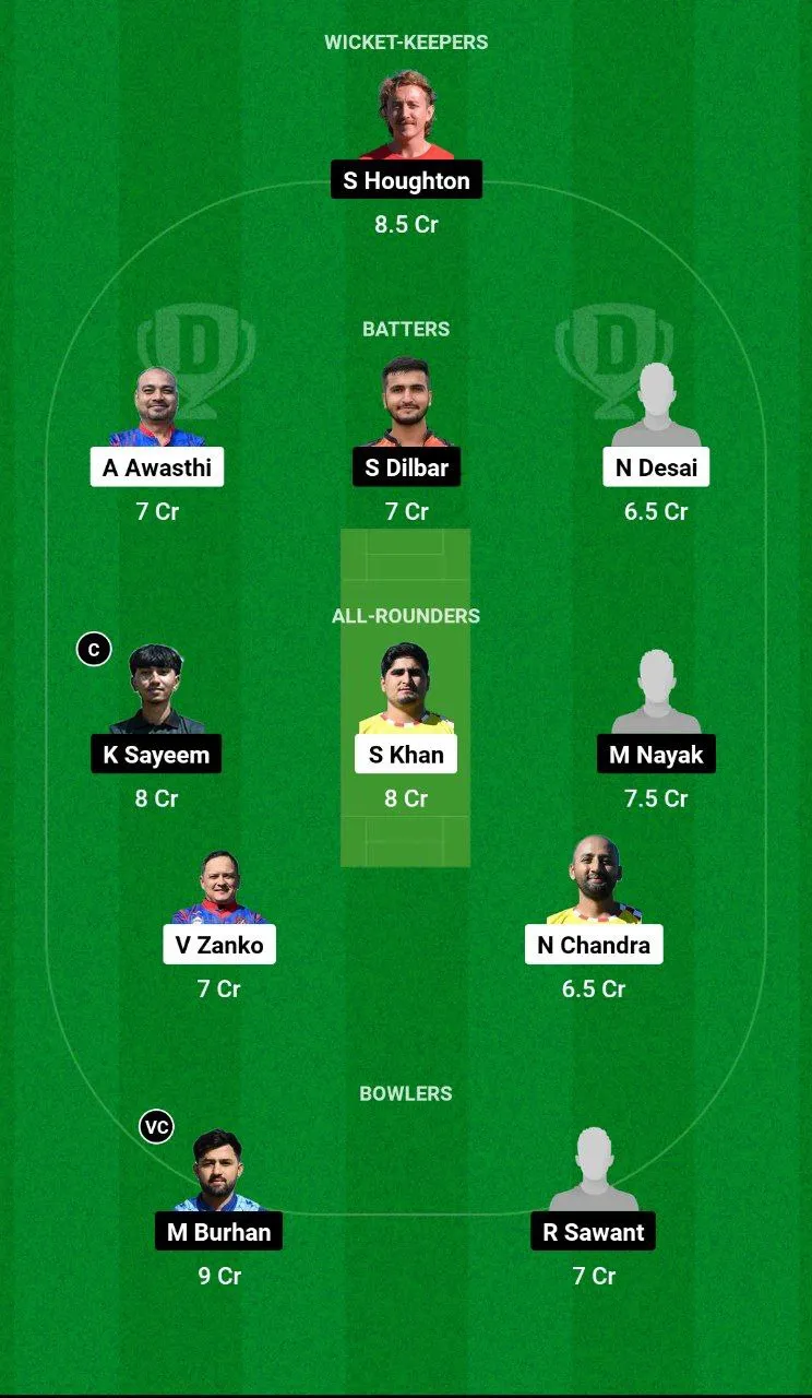 ZW vs SOS Dream11 Prediction in Hindi