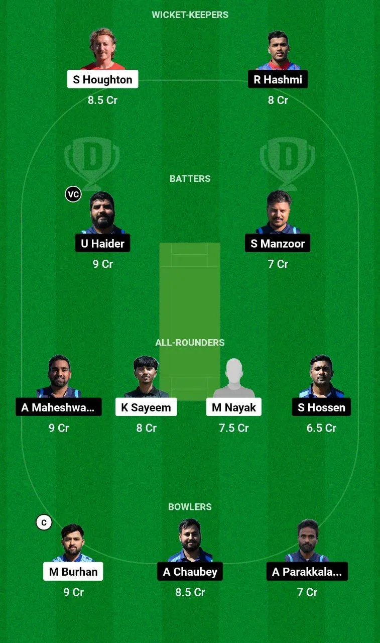 SOS vs ZAS Dream11 Prediction