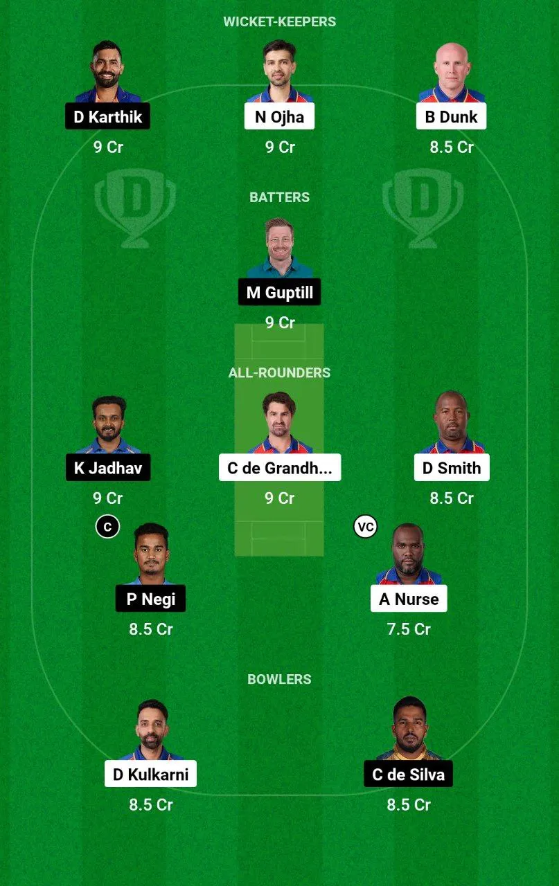 IC vs SSS Legends League Cricket