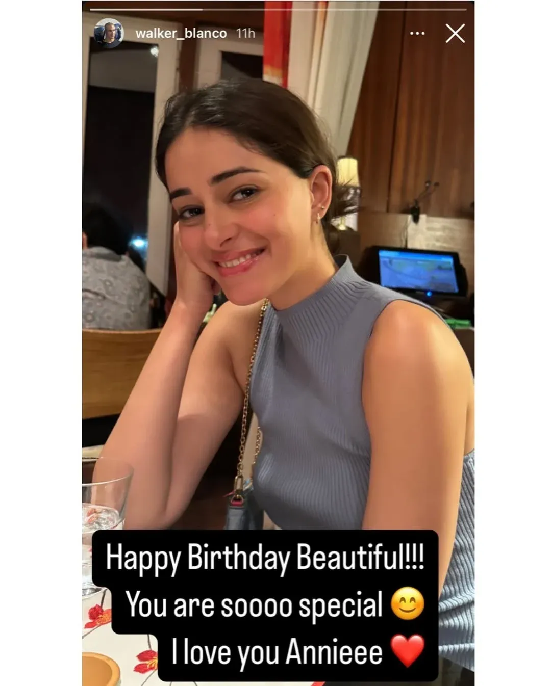 Ananya Panday and Walker Blanco Together