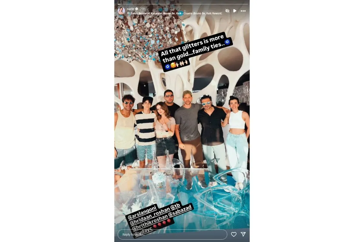 Hrithik Roshan, Sussanne Khan, Uday Chopra