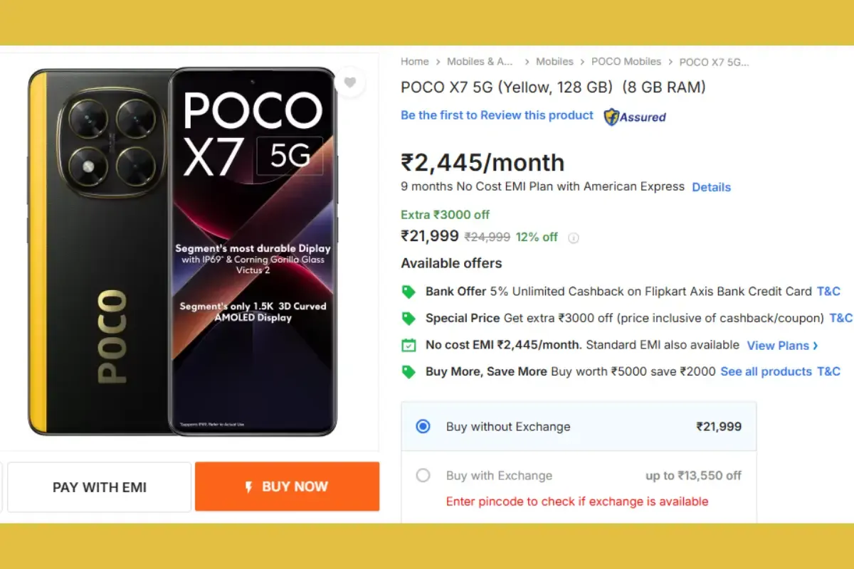 POCO X7 5G 