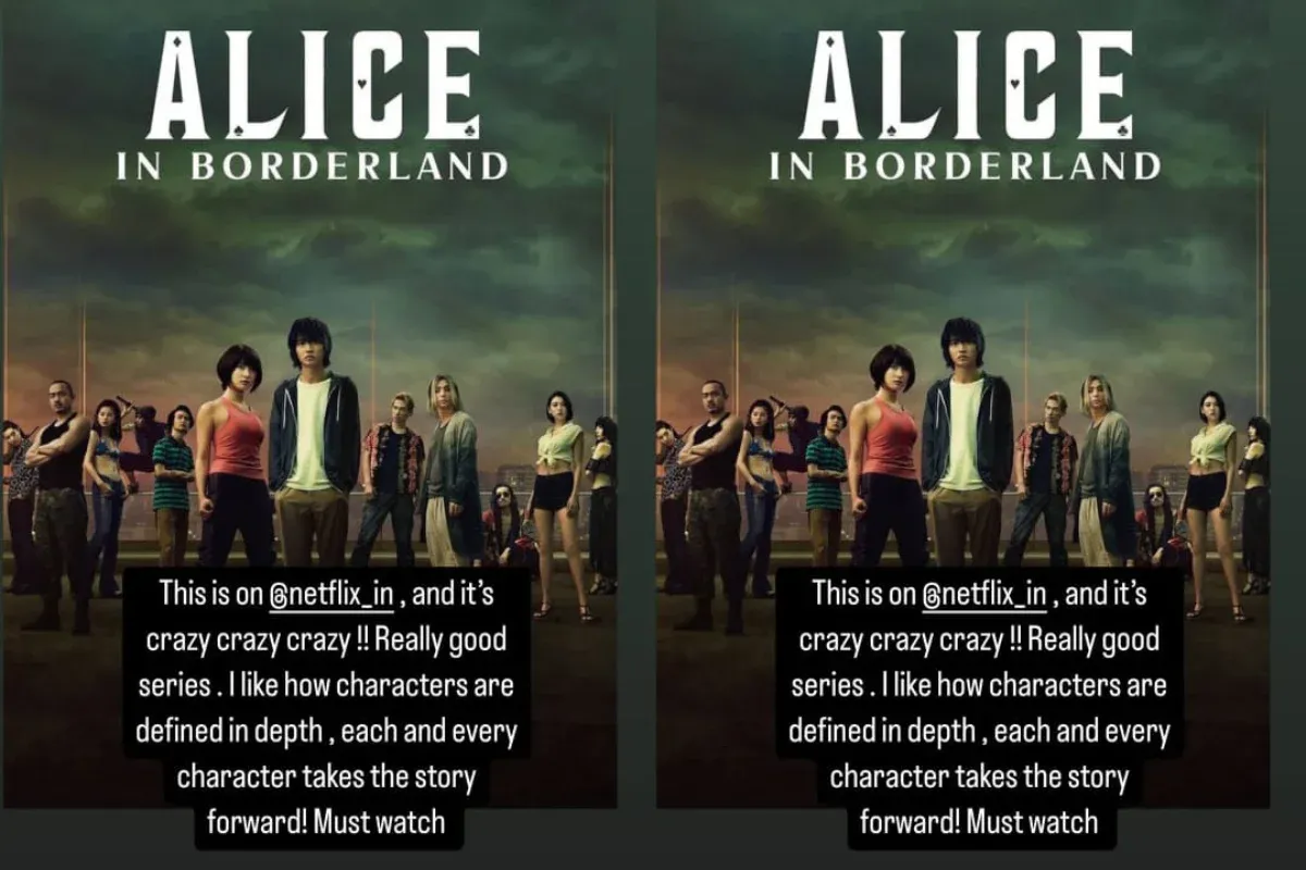 Alice in Borderland Uorfi Javed