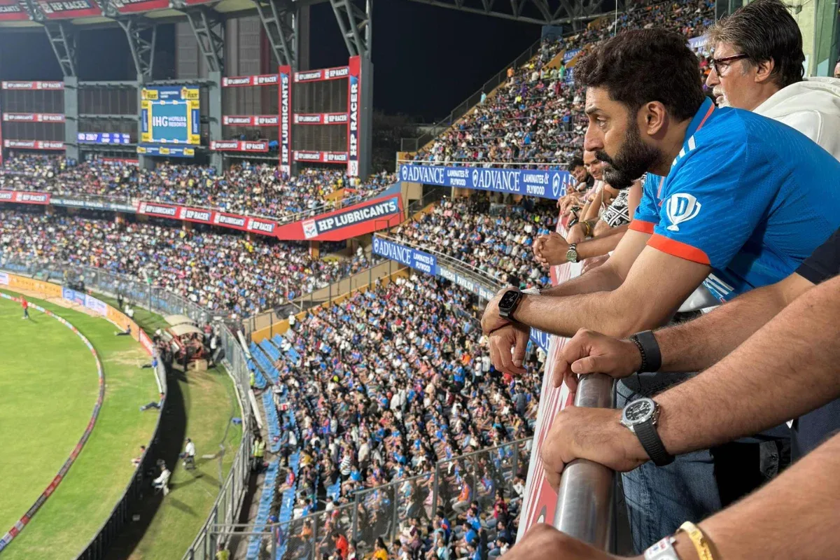 Abhishek Bachchan with Amitabh