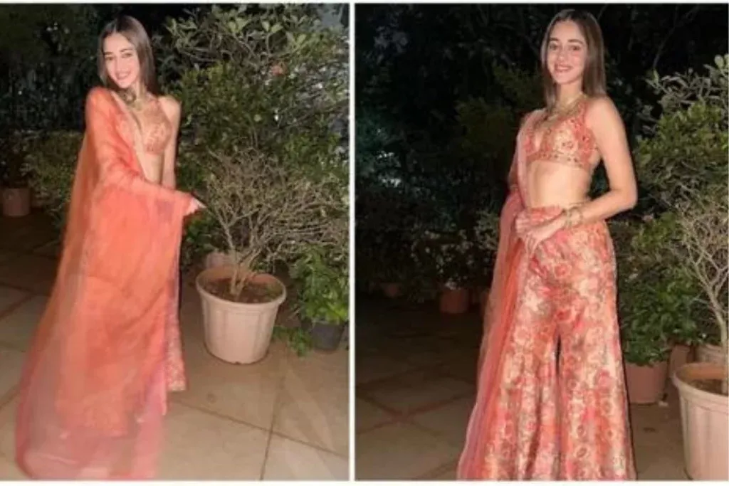 Ananya Pandey Diwali look