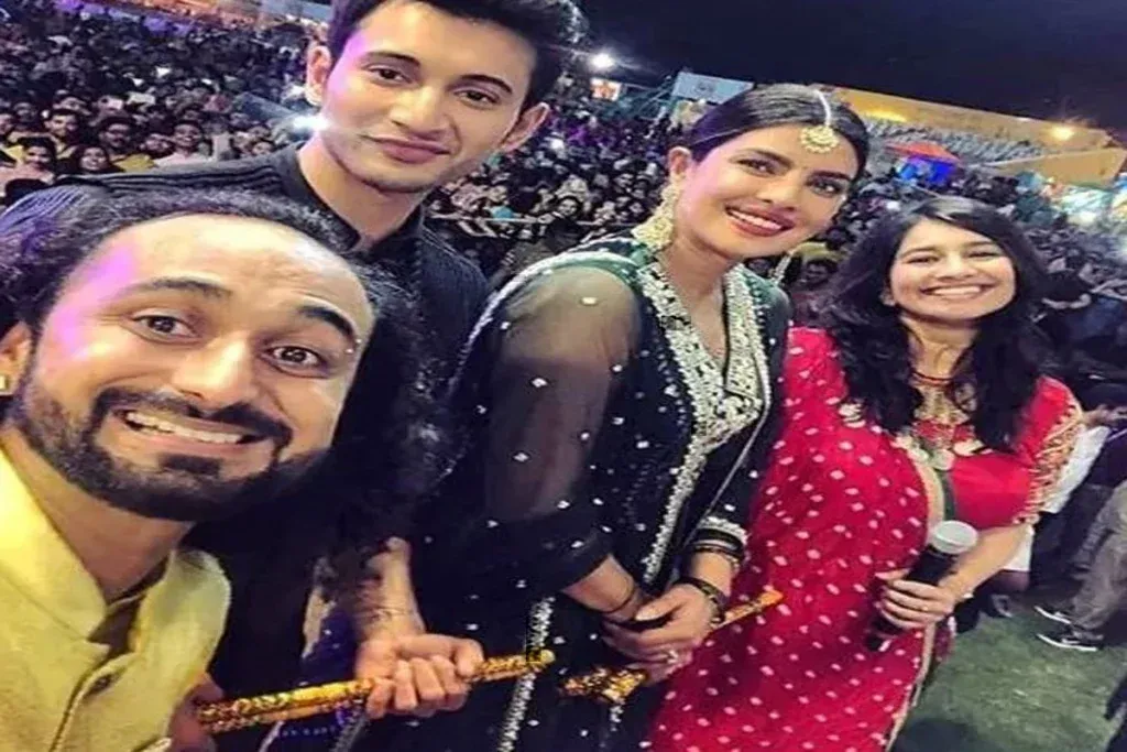 Priyanka Chopra during Navratri