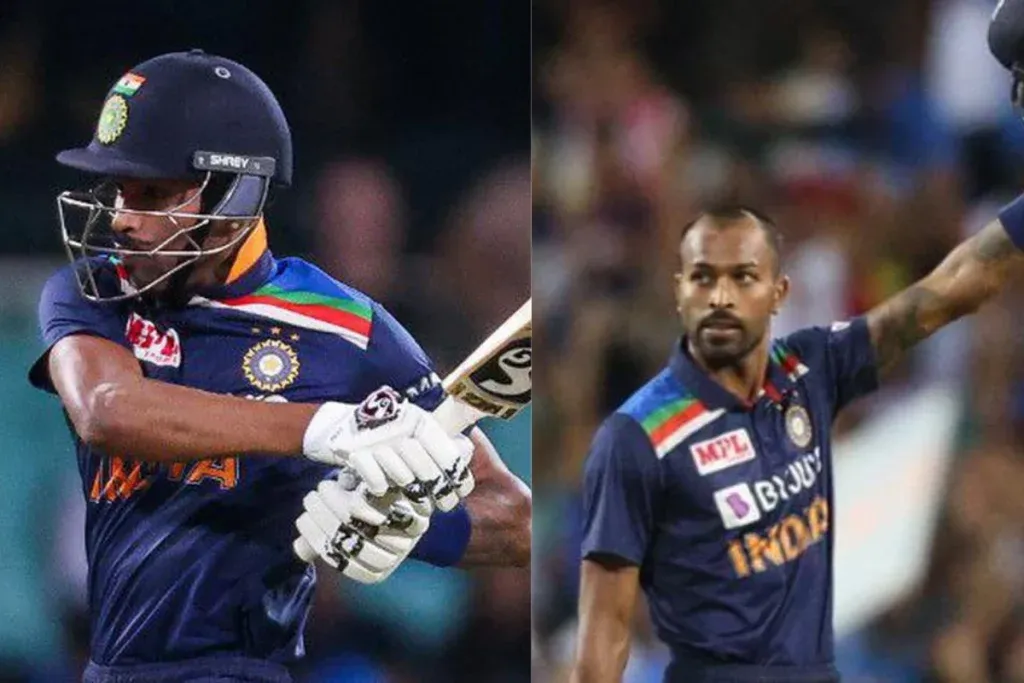hardik pandya 42 against Australia in 2020