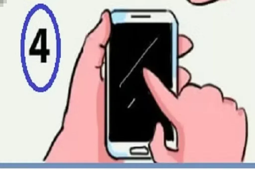 Using the index finger