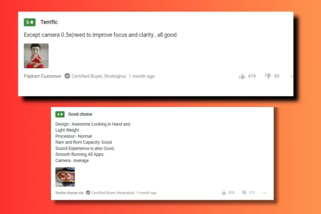 Reviews on Flipkart