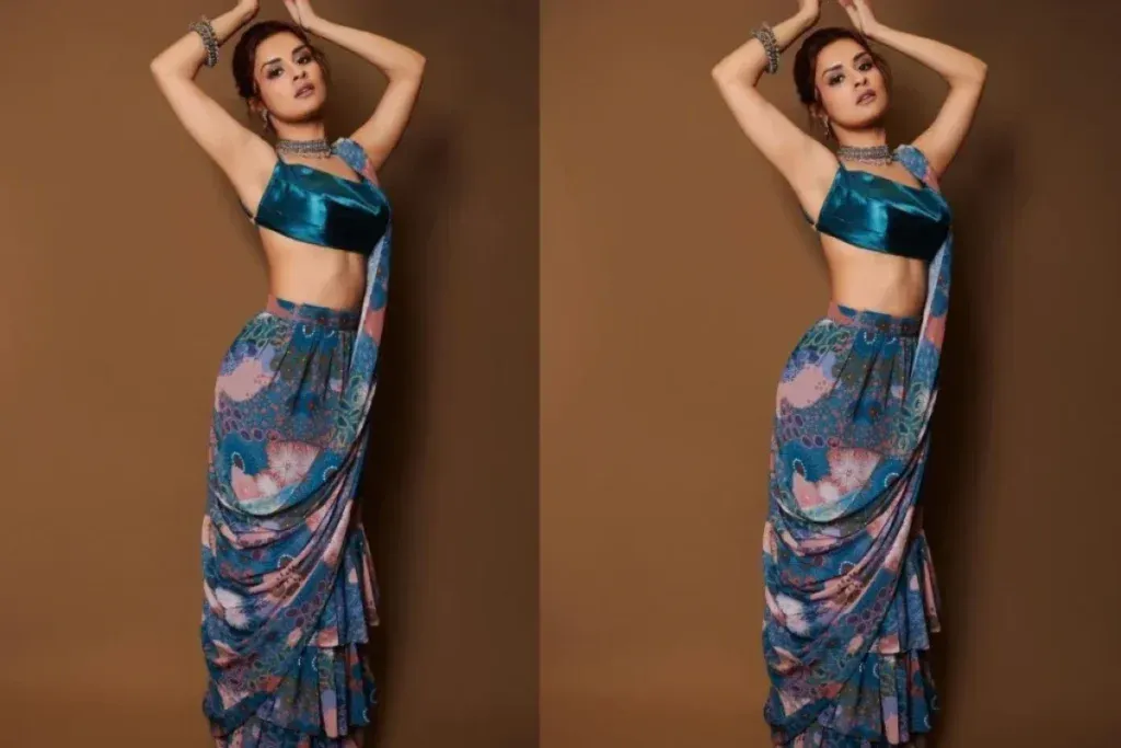Avneet Kaur Saree Look