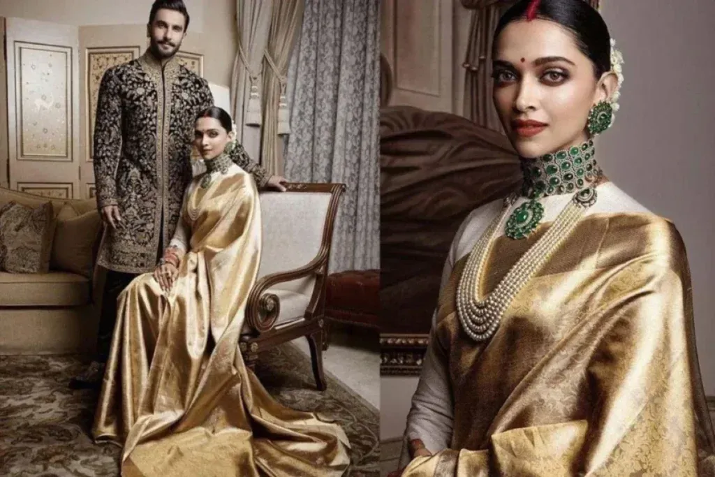 Deepika Padukone Saree Look 