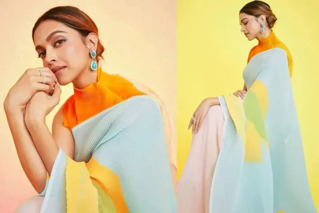 Deepika Padukone Saree Look 