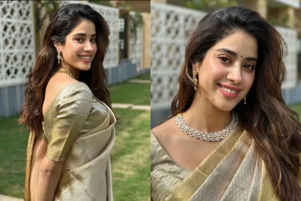 Janhvi Kapoor Saree Look 