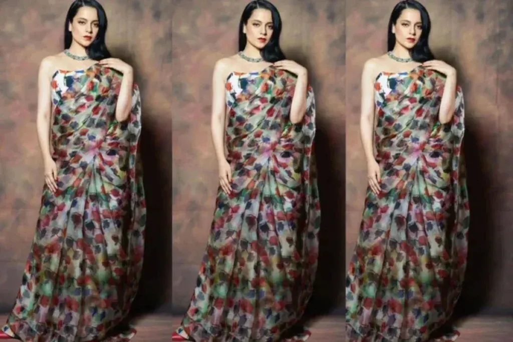 Kangana Ranaut Saree Look 