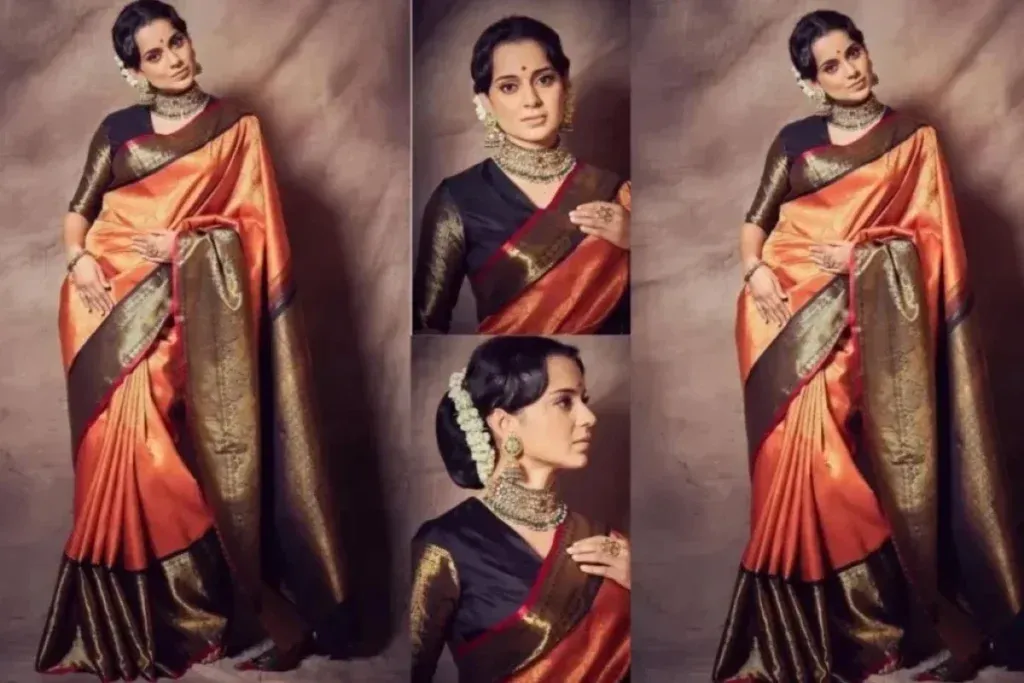 Kangana Ranaut Saree Look 