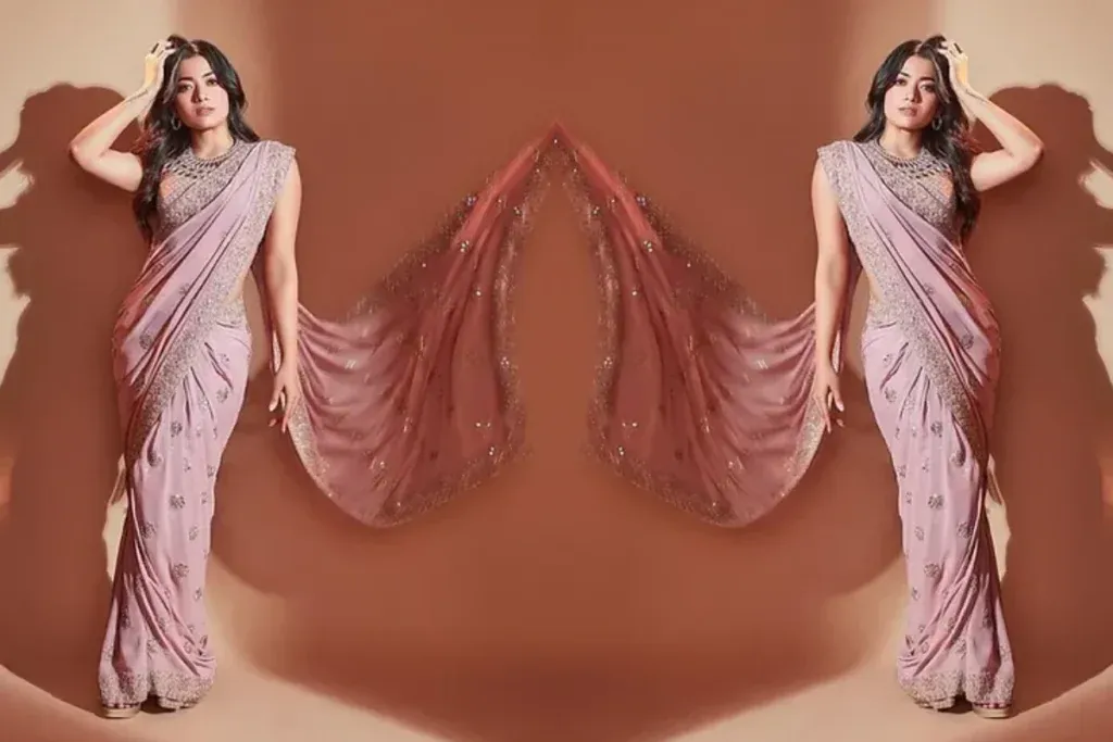 Rashmika Mandanna Saree Look