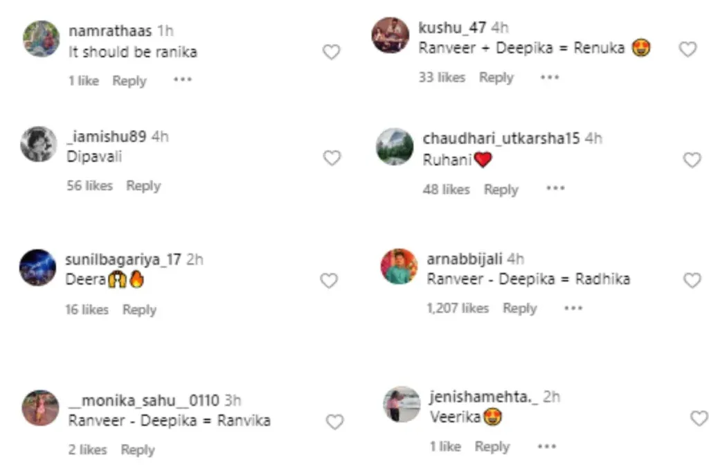 Deepika Ranveer