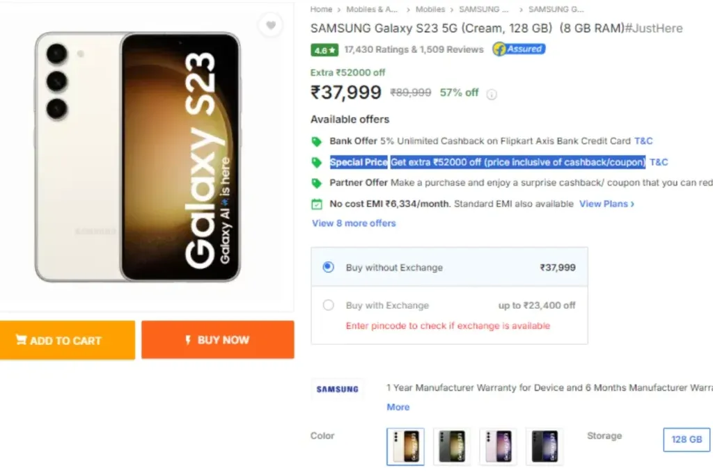 Flipkart Big Billion Days 2024