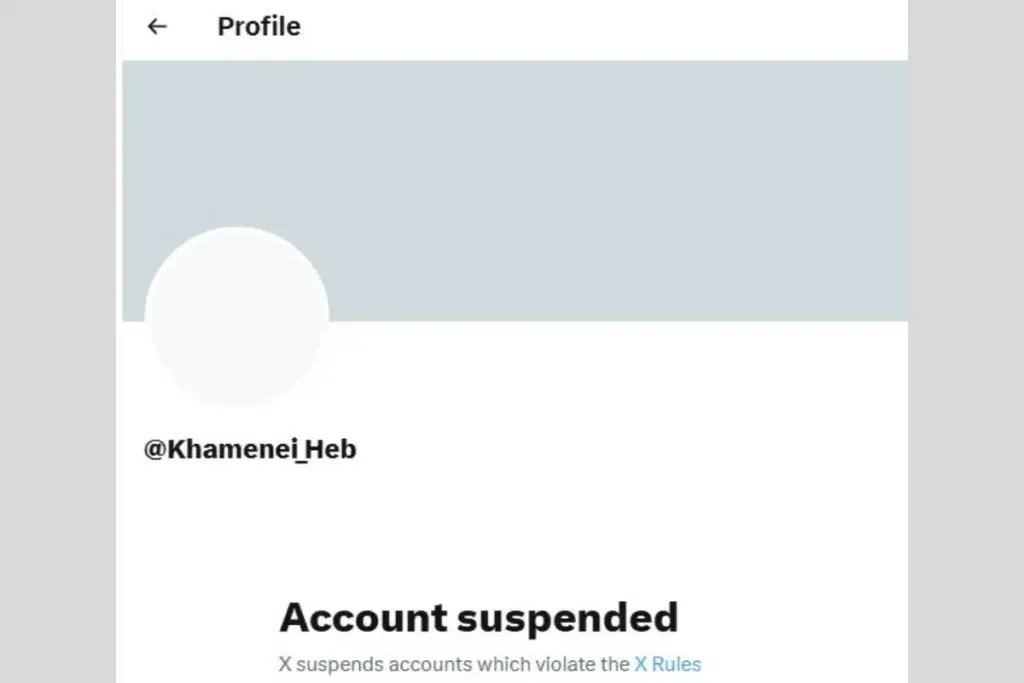 Khamenei X Accout
